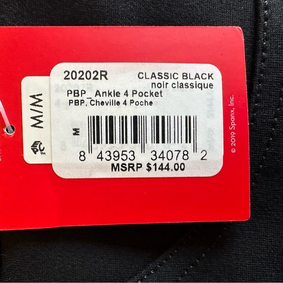 New SPANX Women’s Sz Med Ankle Pants - Picture 2 of 8